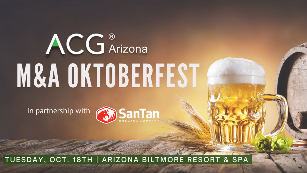 ACG Arizona M&A Oktoberfest ACG Arizona